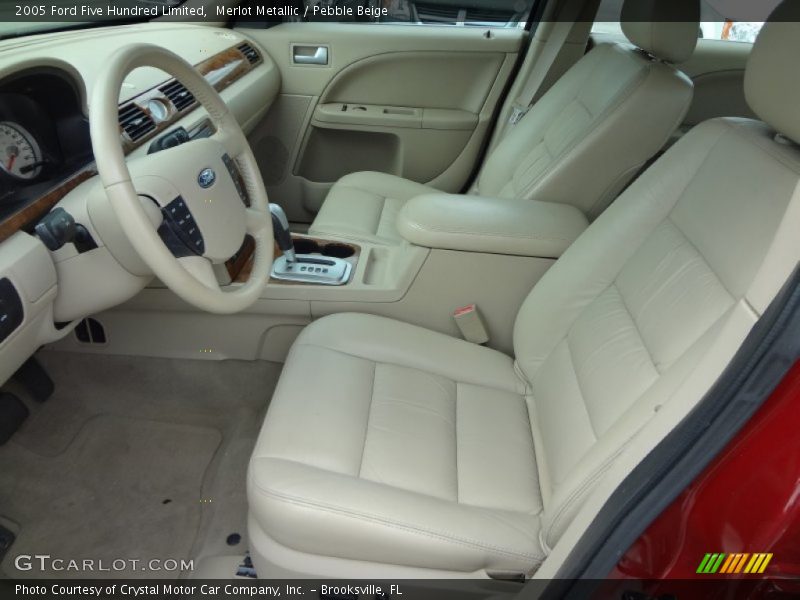 Merlot Metallic / Pebble Beige 2005 Ford Five Hundred Limited