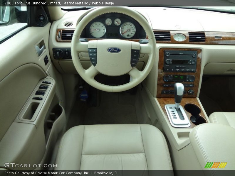 Merlot Metallic / Pebble Beige 2005 Ford Five Hundred Limited