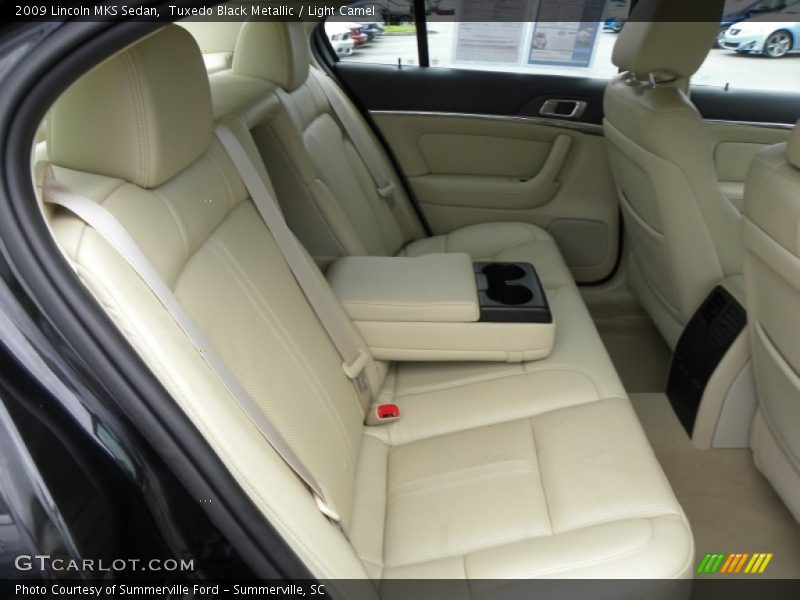 Tuxedo Black Metallic / Light Camel 2009 Lincoln MKS Sedan