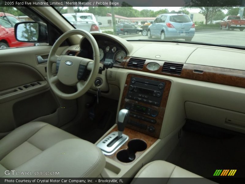 Merlot Metallic / Pebble Beige 2005 Ford Five Hundred Limited