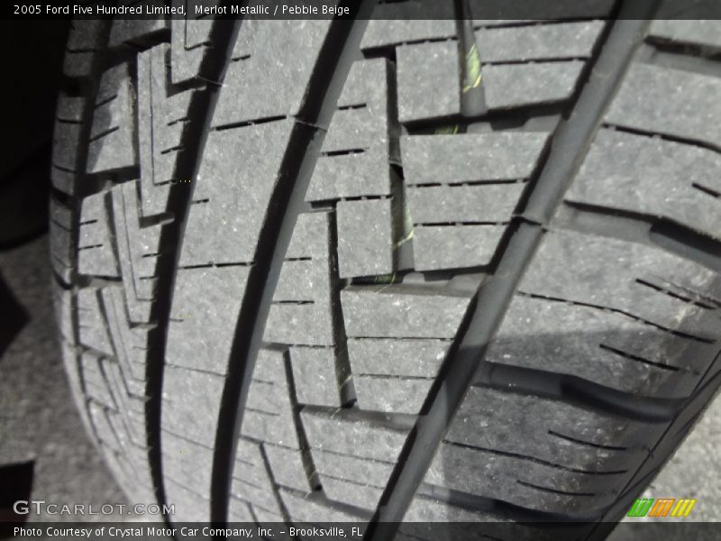 Merlot Metallic / Pebble Beige 2005 Ford Five Hundred Limited