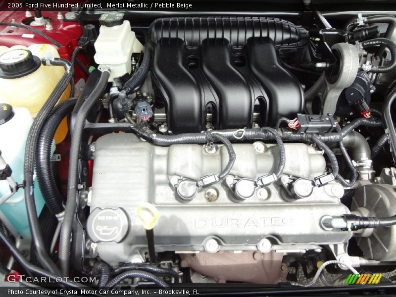 Merlot Metallic / Pebble Beige 2005 Ford Five Hundred Limited