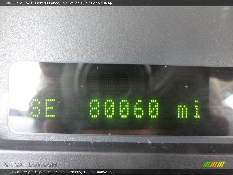 Merlot Metallic / Pebble Beige 2005 Ford Five Hundred Limited