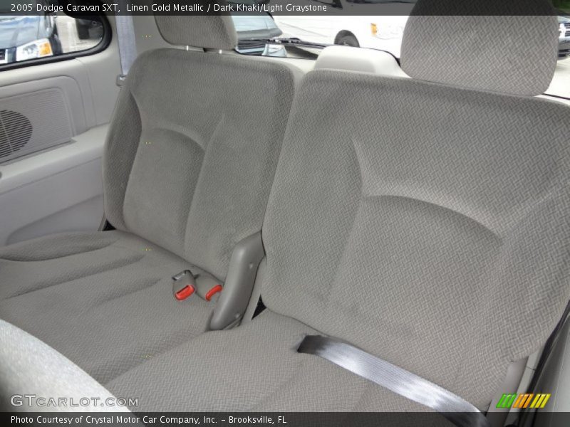 Linen Gold Metallic / Dark Khaki/Light Graystone 2005 Dodge Caravan SXT