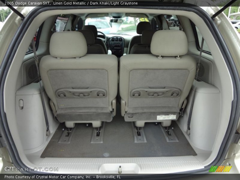 Linen Gold Metallic / Dark Khaki/Light Graystone 2005 Dodge Caravan SXT