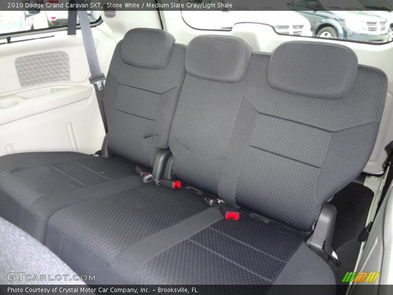 Stone White / Medium Slate Gray/Light Shale 2010 Dodge Grand Caravan SXT