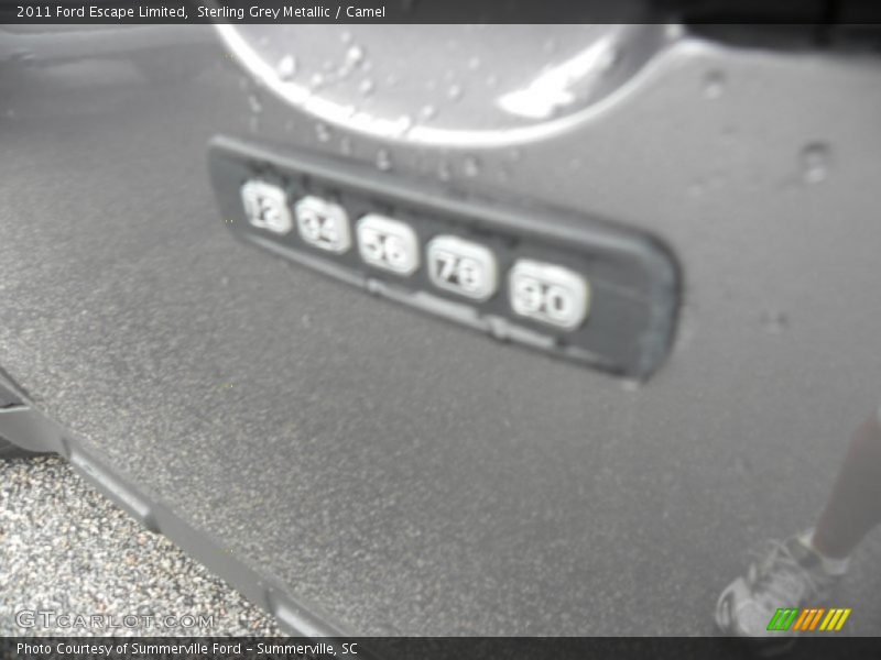 Sterling Grey Metallic / Camel 2011 Ford Escape Limited