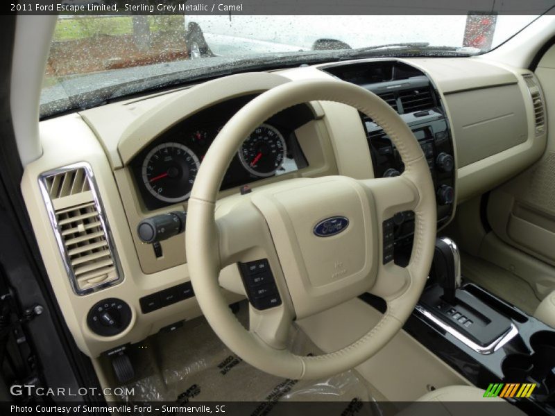 Sterling Grey Metallic / Camel 2011 Ford Escape Limited