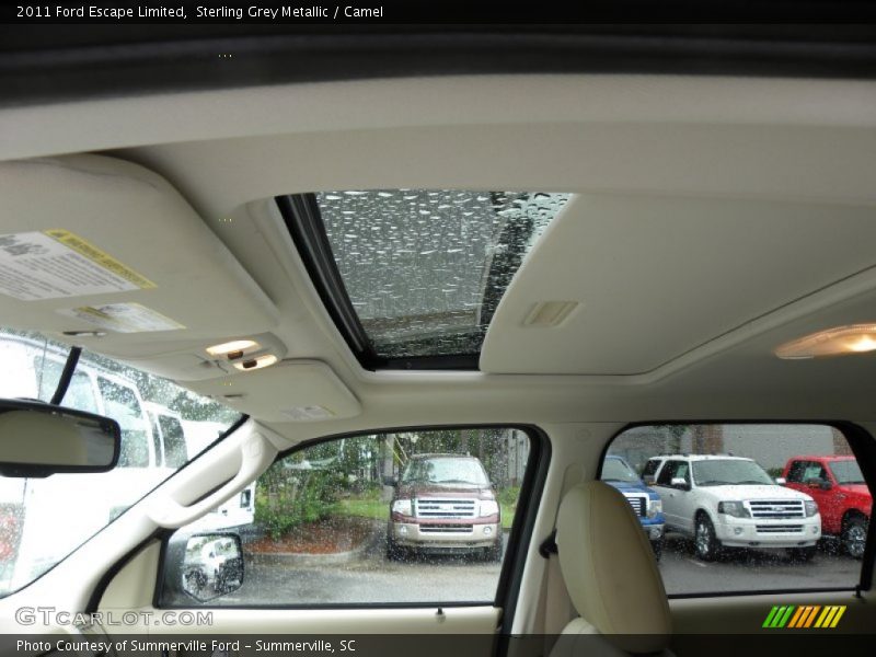 Sterling Grey Metallic / Camel 2011 Ford Escape Limited