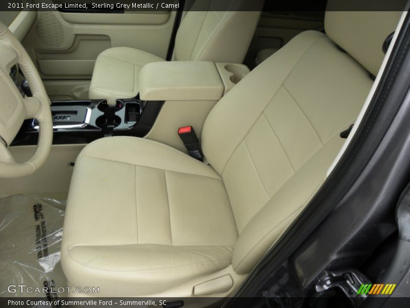 Sterling Grey Metallic / Camel 2011 Ford Escape Limited