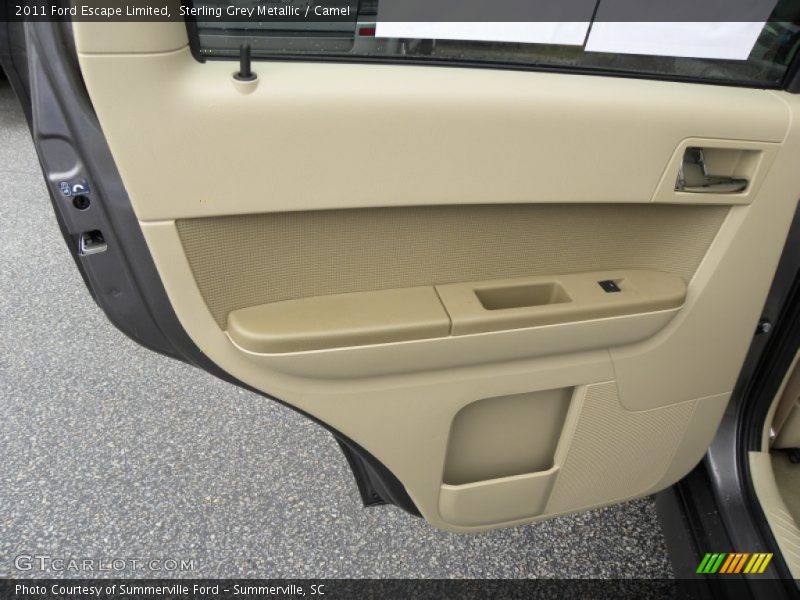 Sterling Grey Metallic / Camel 2011 Ford Escape Limited