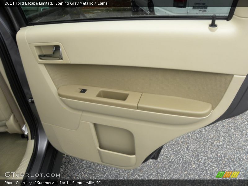 Sterling Grey Metallic / Camel 2011 Ford Escape Limited