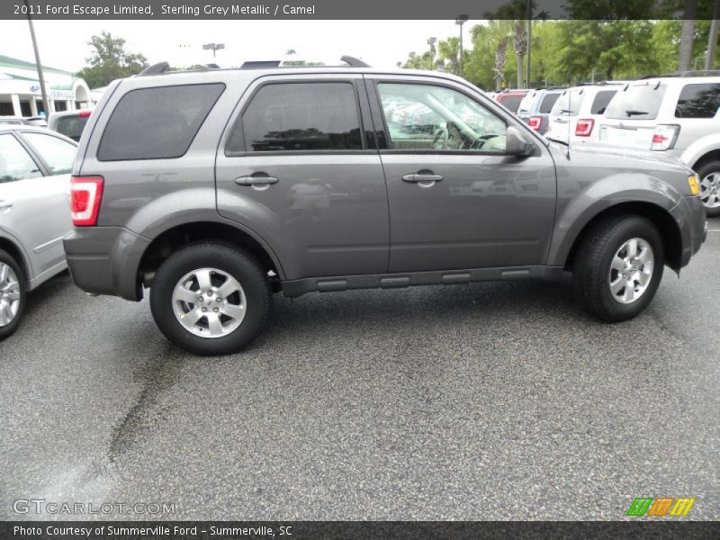 Sterling Grey Metallic / Camel 2011 Ford Escape Limited