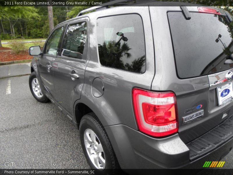 Sterling Grey Metallic / Camel 2011 Ford Escape Limited