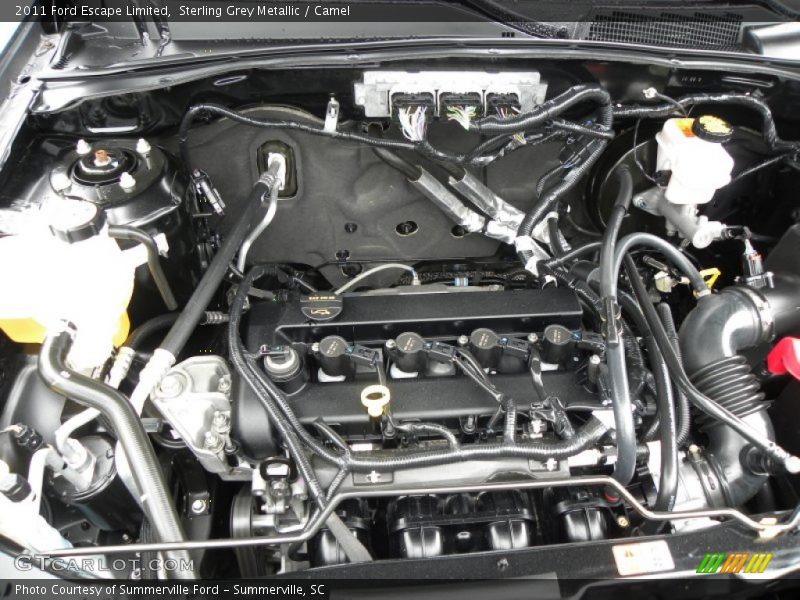 Sterling Grey Metallic / Camel 2011 Ford Escape Limited