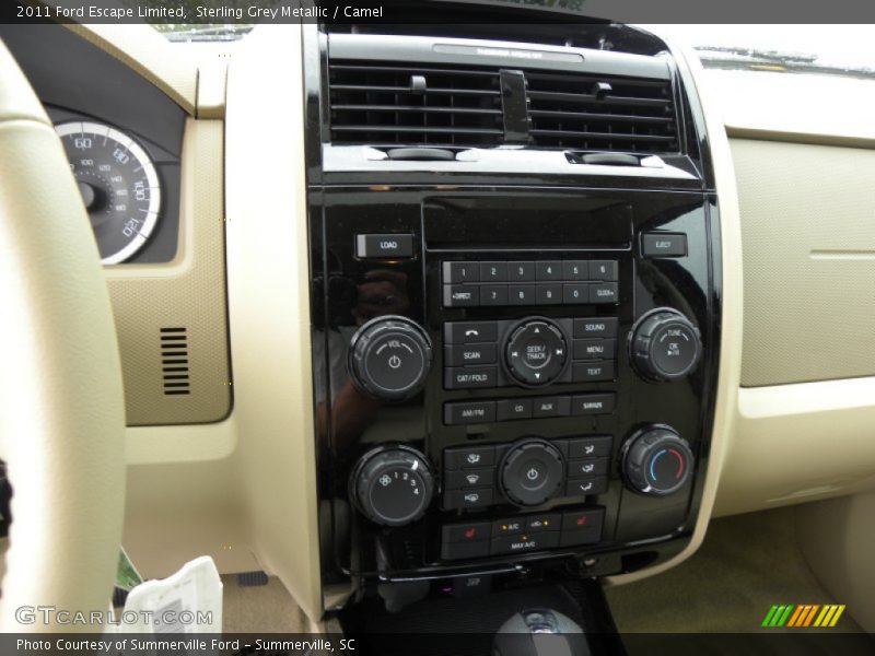 Sterling Grey Metallic / Camel 2011 Ford Escape Limited