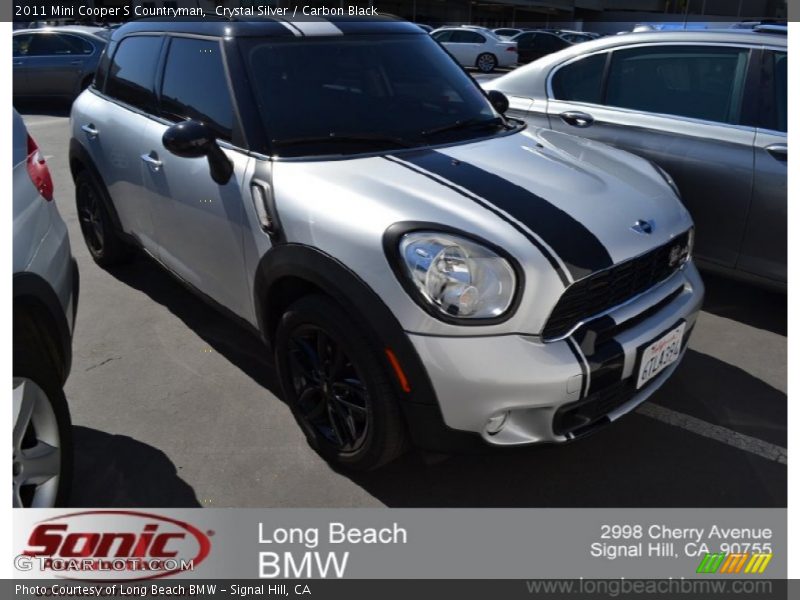 Crystal Silver / Carbon Black 2011 Mini Cooper S Countryman