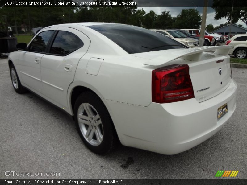 Stone White / Dark Slate Gray/Light Graystone 2007 Dodge Charger SXT