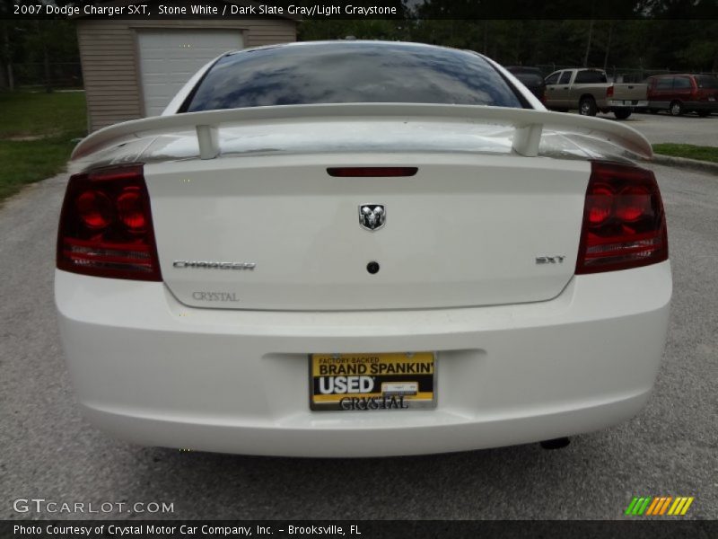 Stone White / Dark Slate Gray/Light Graystone 2007 Dodge Charger SXT