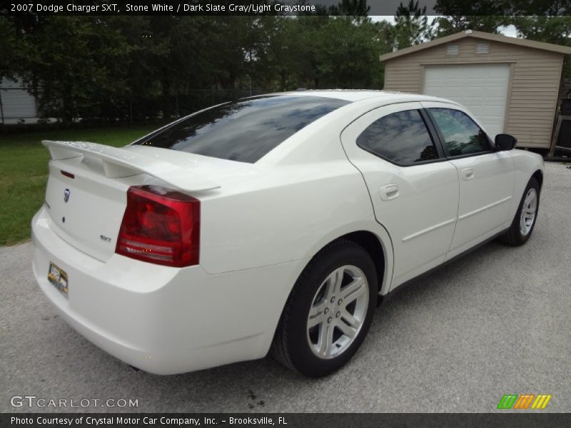 Stone White / Dark Slate Gray/Light Graystone 2007 Dodge Charger SXT