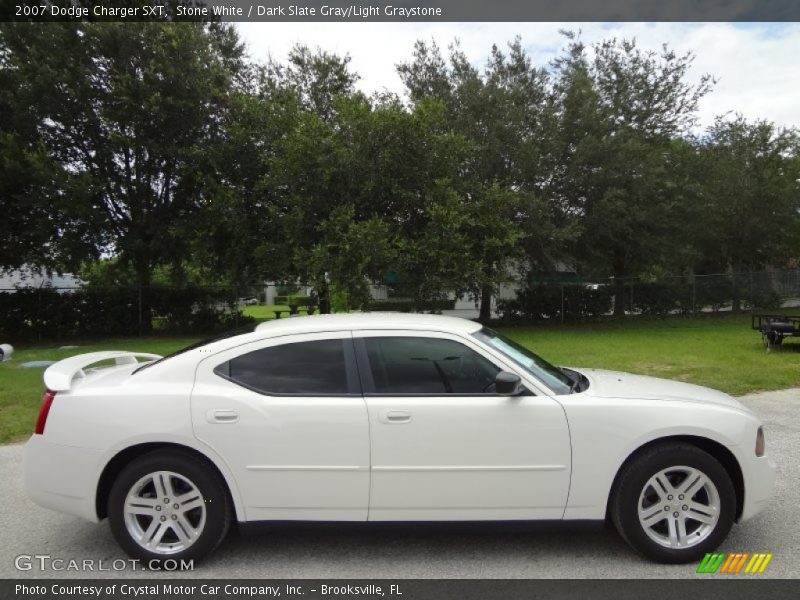 Stone White / Dark Slate Gray/Light Graystone 2007 Dodge Charger SXT