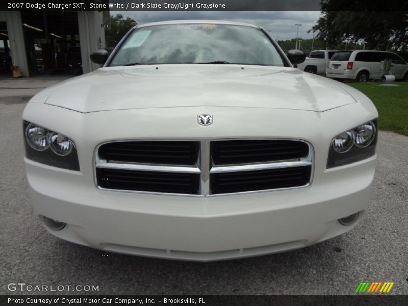 Stone White / Dark Slate Gray/Light Graystone 2007 Dodge Charger SXT