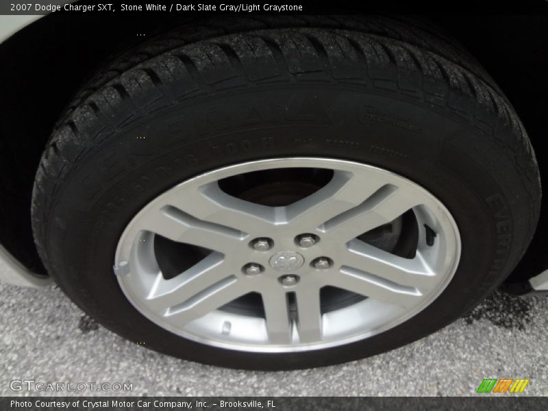 Stone White / Dark Slate Gray/Light Graystone 2007 Dodge Charger SXT