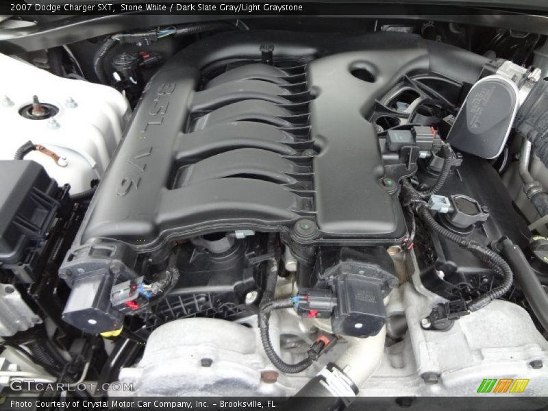 Stone White / Dark Slate Gray/Light Graystone 2007 Dodge Charger SXT