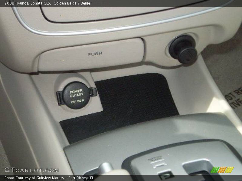Golden Beige / Beige 2008 Hyundai Sonata GLS