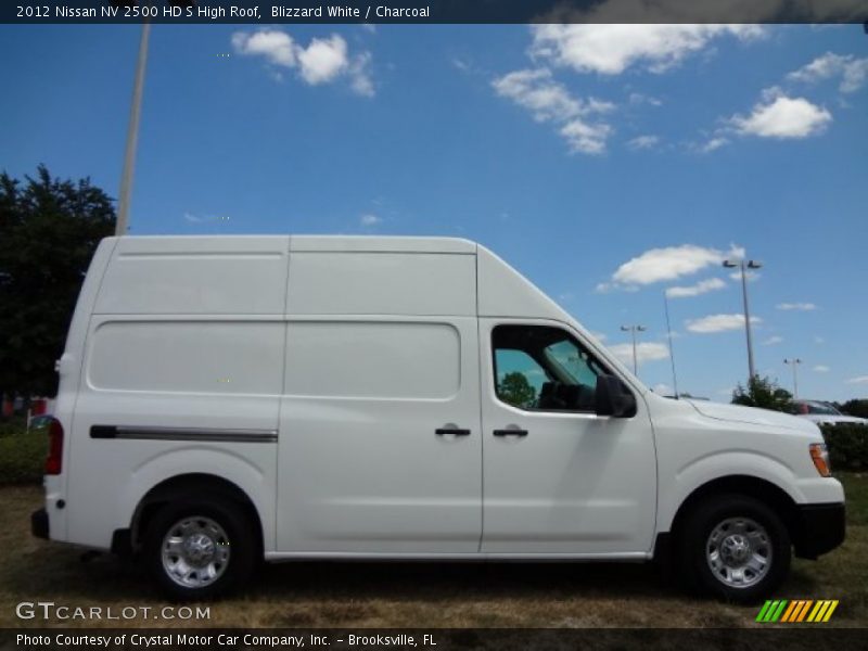 Blizzard White / Charcoal 2012 Nissan NV 2500 HD S High Roof