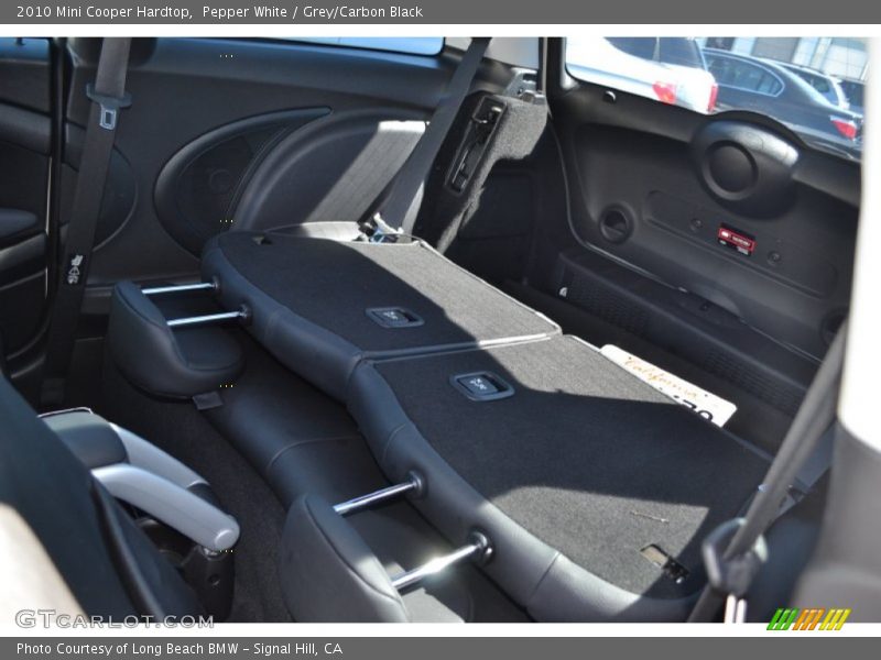 Pepper White / Grey/Carbon Black 2010 Mini Cooper Hardtop