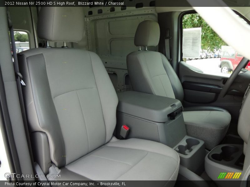 Blizzard White / Charcoal 2012 Nissan NV 2500 HD S High Roof