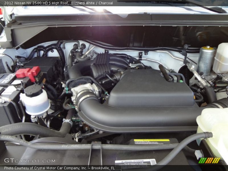  2012 NV 2500 HD S High Roof Engine - 4.0 Liter DOHC 24-Valve CVTCS V6