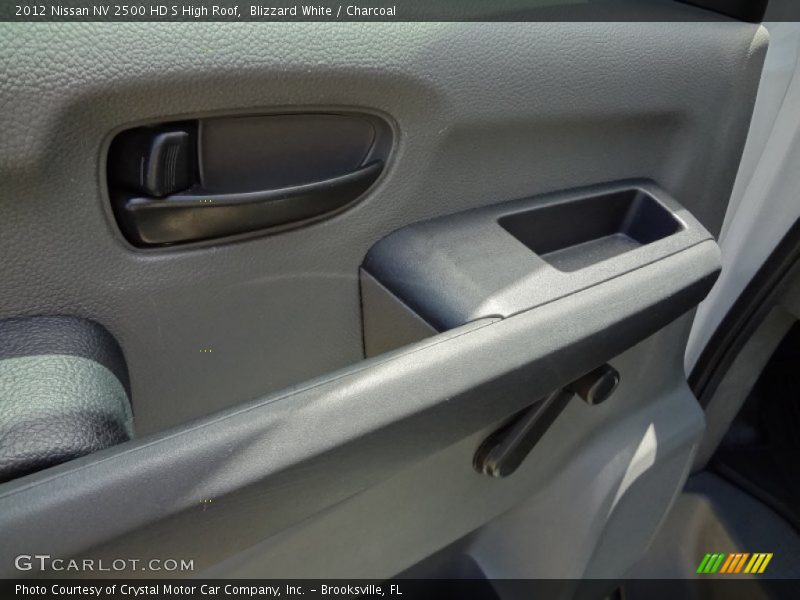 Blizzard White / Charcoal 2012 Nissan NV 2500 HD S High Roof