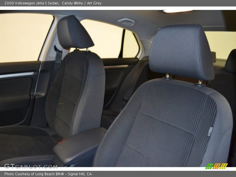 Candy White / Art Grey 2009 Volkswagen Jetta S Sedan