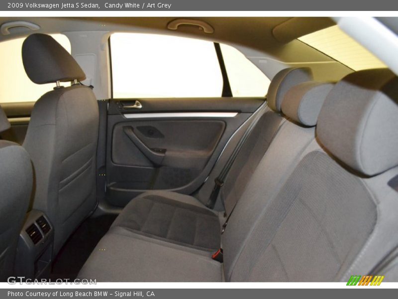Candy White / Art Grey 2009 Volkswagen Jetta S Sedan