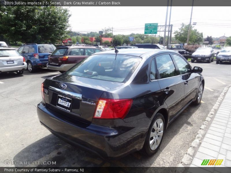 Dark Gray Metallic / Carbon Black 2009 Subaru Impreza 2.5i Sedan