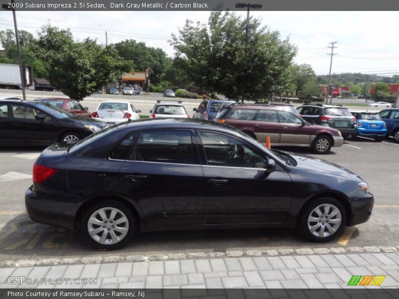 Dark Gray Metallic / Carbon Black 2009 Subaru Impreza 2.5i Sedan