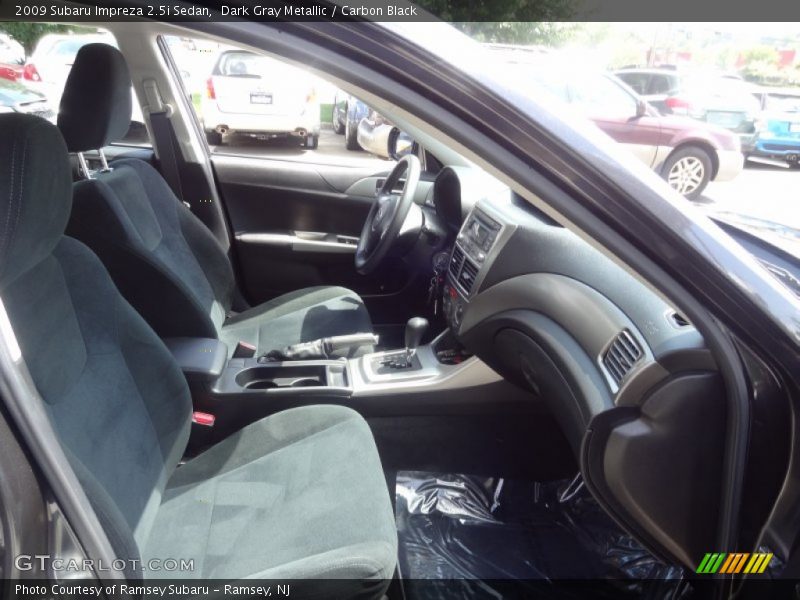 Dark Gray Metallic / Carbon Black 2009 Subaru Impreza 2.5i Sedan