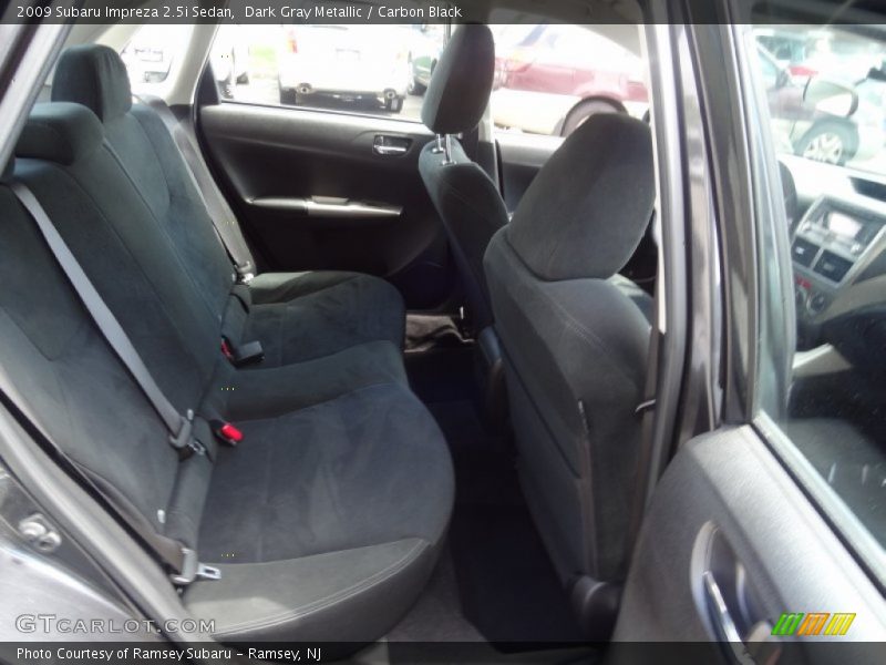Dark Gray Metallic / Carbon Black 2009 Subaru Impreza 2.5i Sedan