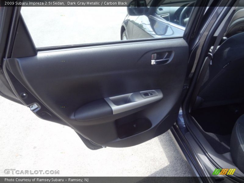 Dark Gray Metallic / Carbon Black 2009 Subaru Impreza 2.5i Sedan