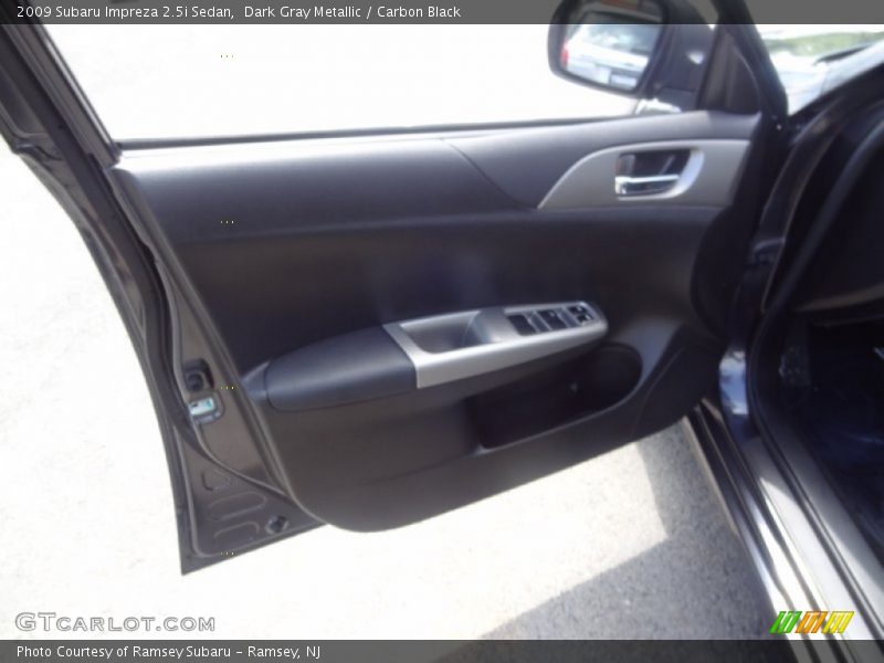 Dark Gray Metallic / Carbon Black 2009 Subaru Impreza 2.5i Sedan