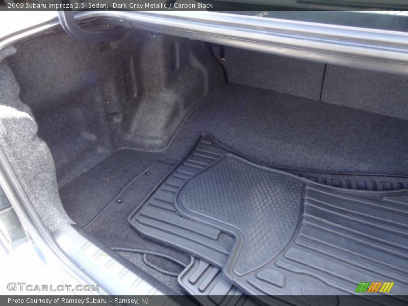 Dark Gray Metallic / Carbon Black 2009 Subaru Impreza 2.5i Sedan