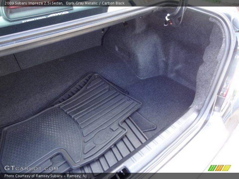 Dark Gray Metallic / Carbon Black 2009 Subaru Impreza 2.5i Sedan