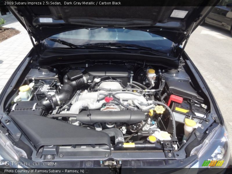 Dark Gray Metallic / Carbon Black 2009 Subaru Impreza 2.5i Sedan