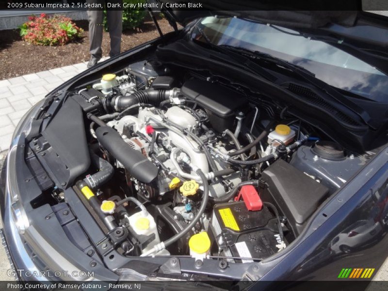 Dark Gray Metallic / Carbon Black 2009 Subaru Impreza 2.5i Sedan