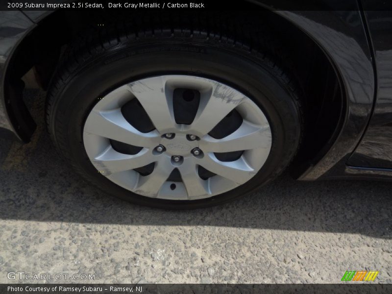 Dark Gray Metallic / Carbon Black 2009 Subaru Impreza 2.5i Sedan