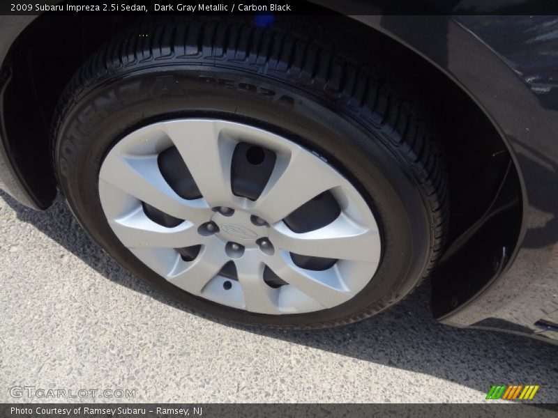 Dark Gray Metallic / Carbon Black 2009 Subaru Impreza 2.5i Sedan