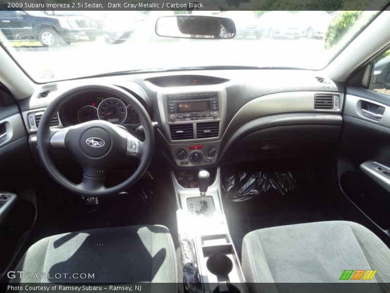 Dark Gray Metallic / Carbon Black 2009 Subaru Impreza 2.5i Sedan