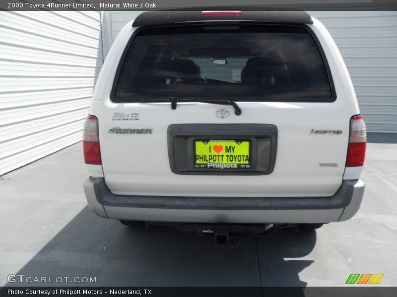 Natural White / Oak 2000 Toyota 4Runner Limited